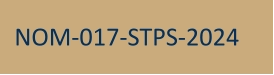 NOM-017-STPS-2024
